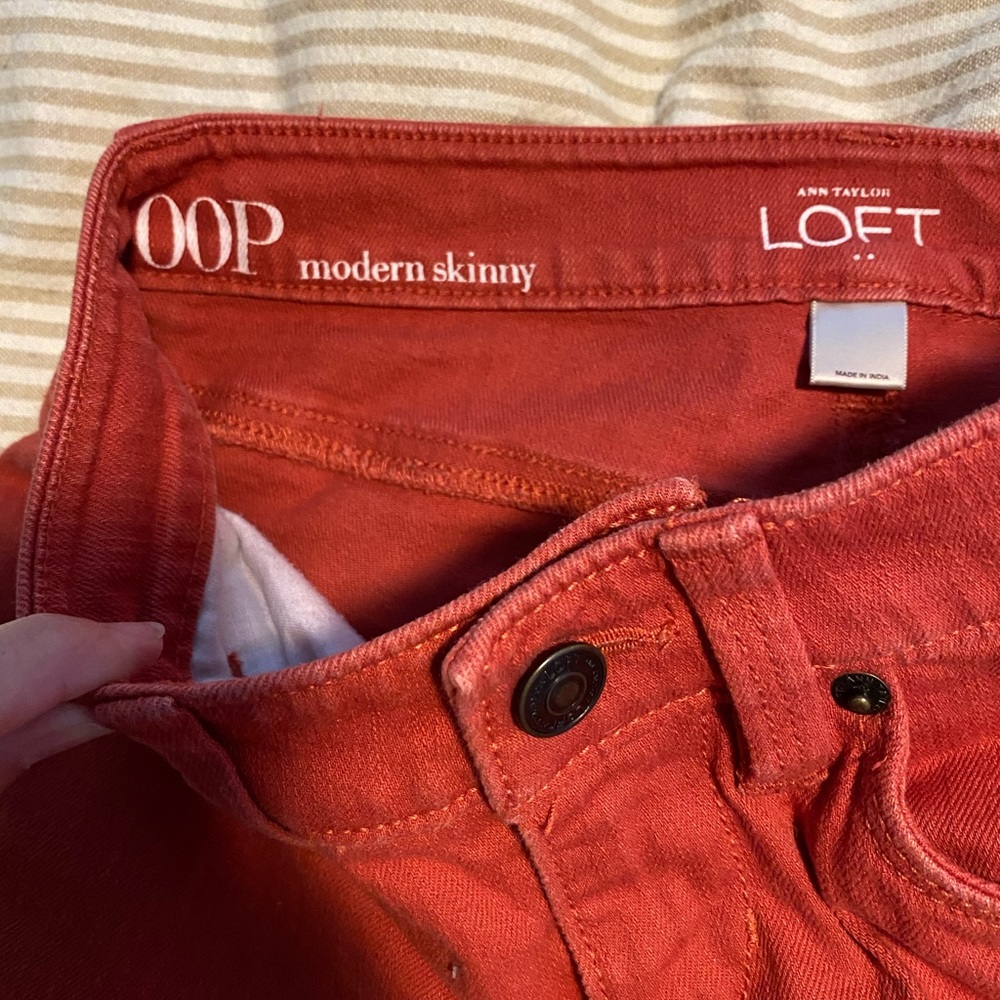 LOFT modern skinny in 00petite
